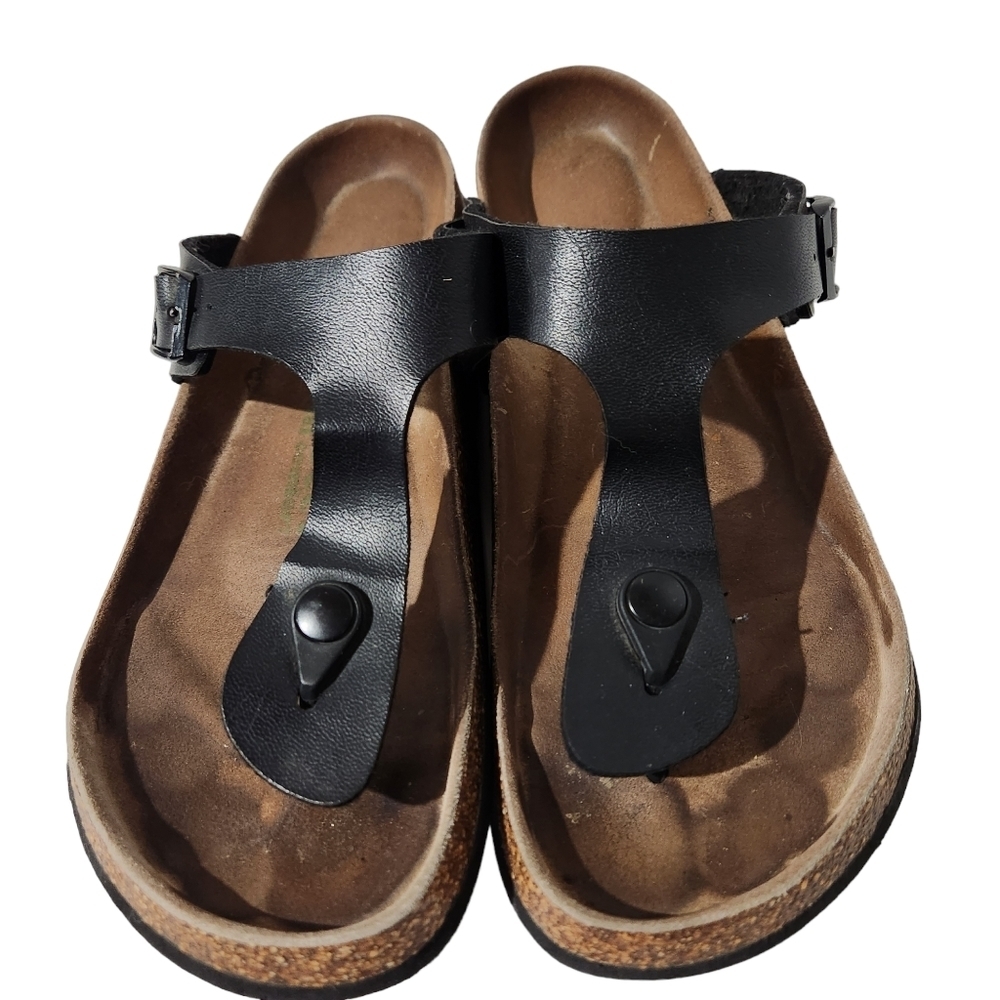 Biofeet black thong sandal European size 41 US 10